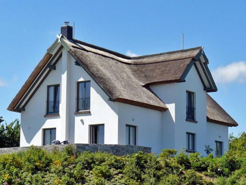 Reetdachhaus im Fischerdorf Freest Exterior foto