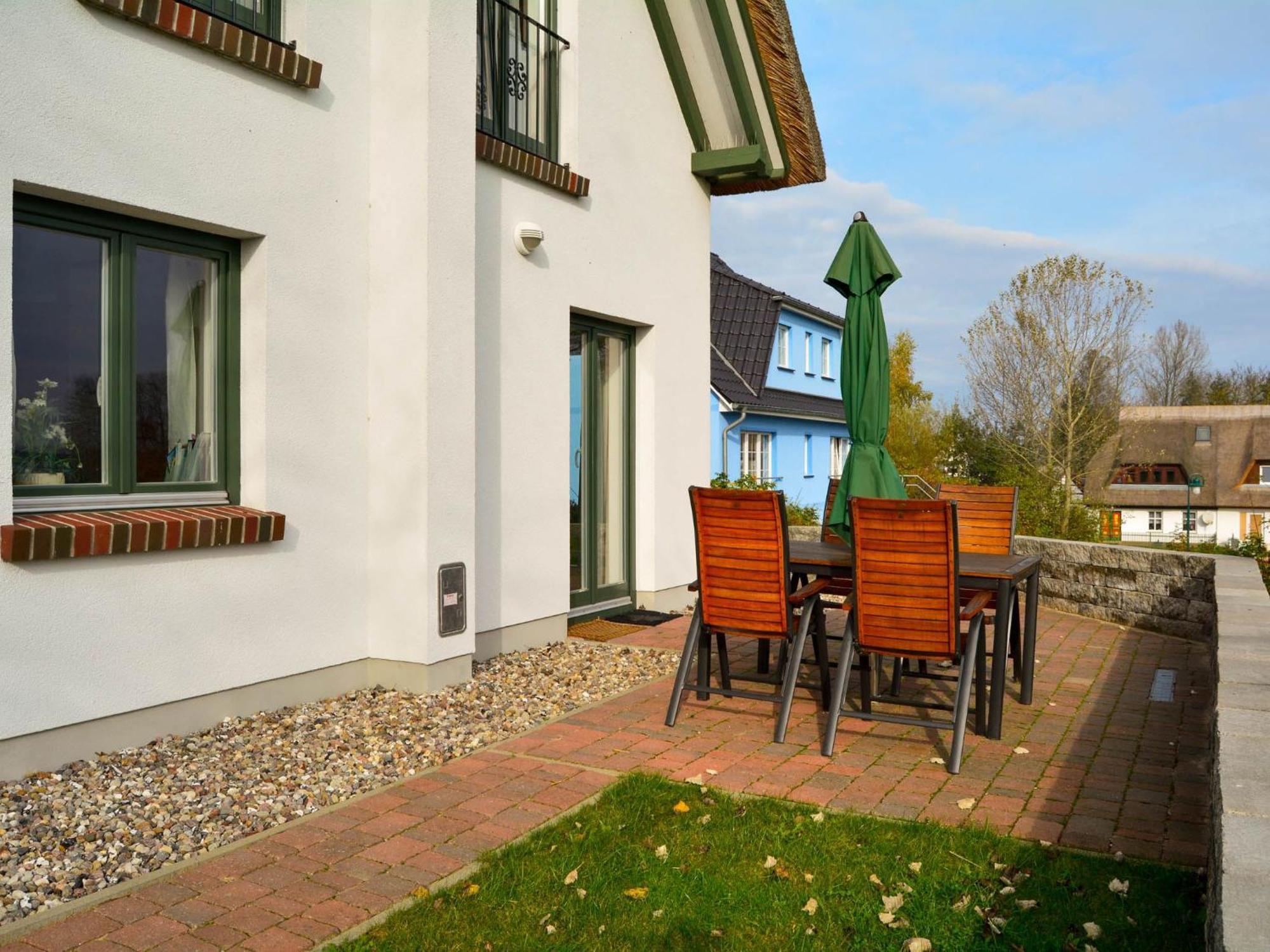 Reetdachhaus im Fischerdorf Freest Exterior foto