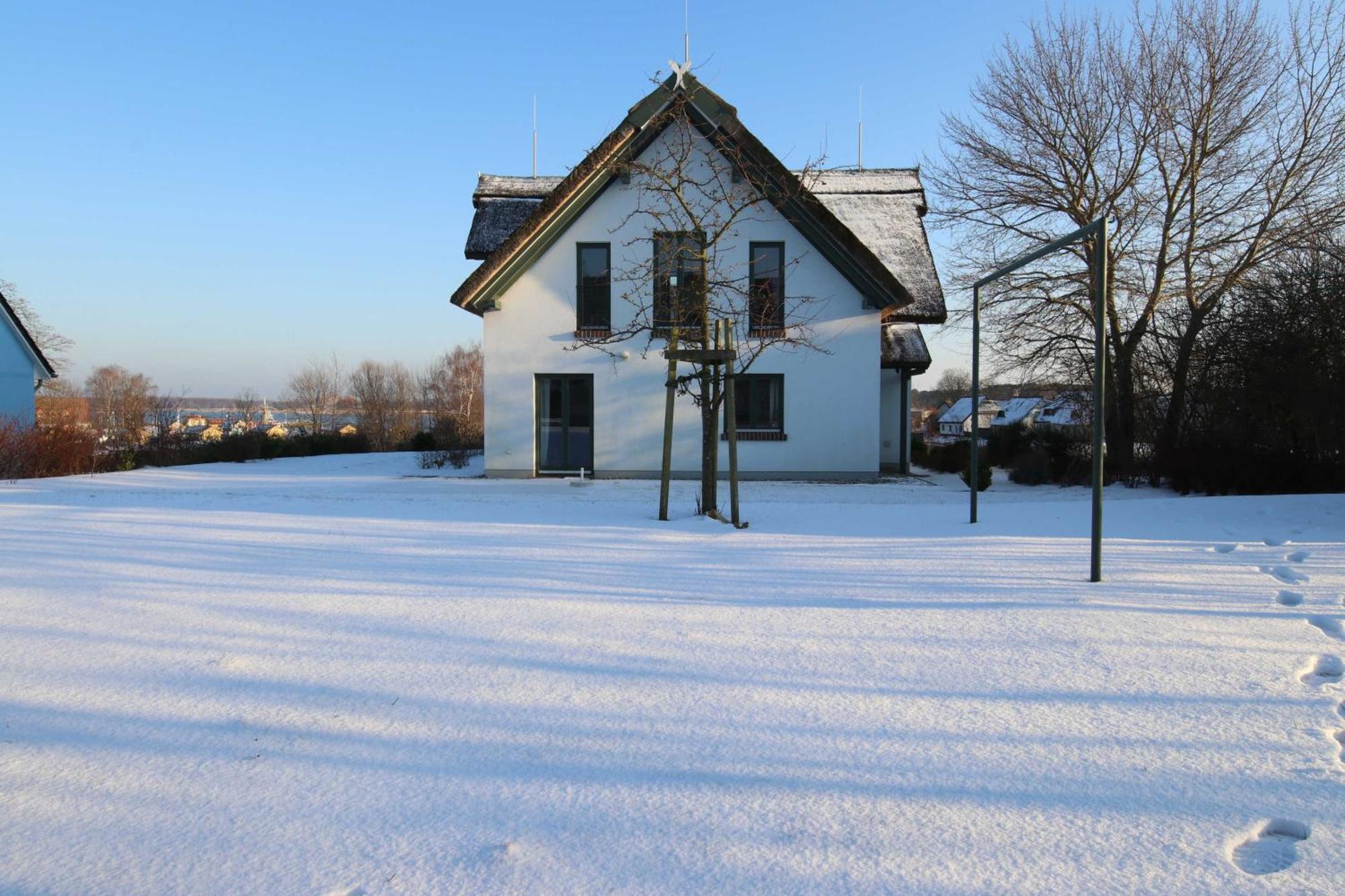 Reetdachhaus im Fischerdorf Freest Exterior foto